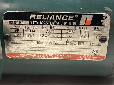 Used RELIANCE ELECTRIC P56H1337N Industrial Controls Ohio US | Surplus Asset Holdings #1237762