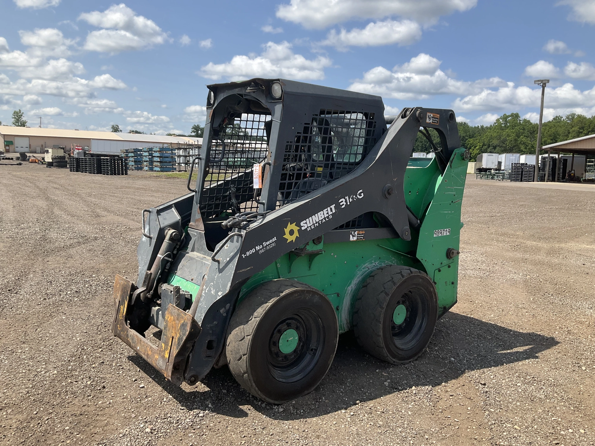 Used 2017 JOHN DEERE 314G Skid Steer Loaders Michigan US | Miedema Asset Management Group #1322333