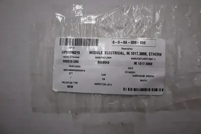 NEW Giddings & Lewis M.1017.3888 M10173888 MMC Ethernet Module STOCK 305-C