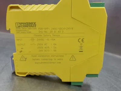 PHOENIX CONTACT PSR-SPP-24DC-SDC4-2X1/B Safety Relay (2981499) 3B-9