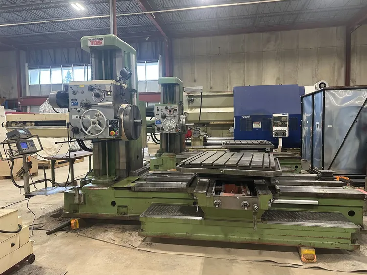 Used 1996 TOS VARNSDORF W100A Horizontal Table Type Boring Mills Ontario CA | Brampton #877302