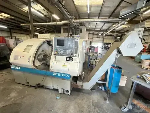Used 1998 OKUMA CROWN 762SBB CNC Lathes Arizona US | KD Machinery #1310856