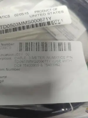 New | in-Stock NUMATICS TD0503MMS000671Y Cable & Wire Ohio US | Surplus Asset Holdings #1236166
