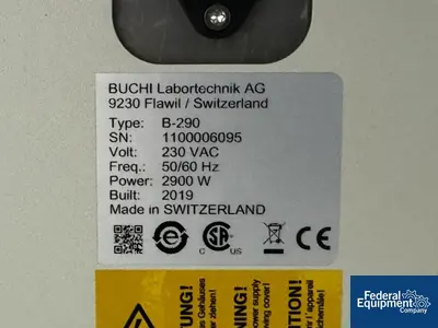 USED BUCHI Buchi Mini Spray Dryer, Model B-290
