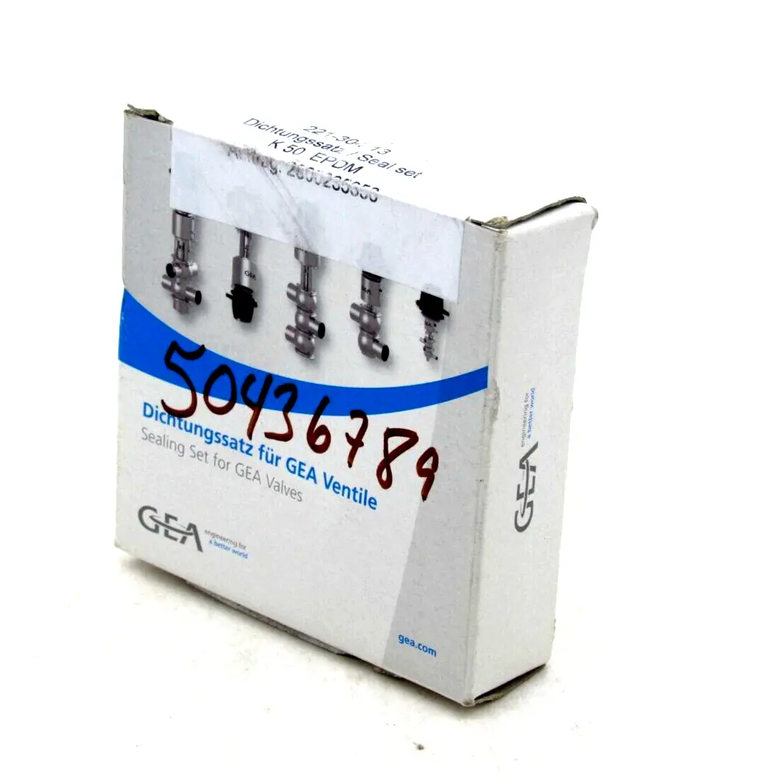 NEW TUCHENHAGEN GEA 221-304.13 SEAL SET K 50 EPDM 22130413