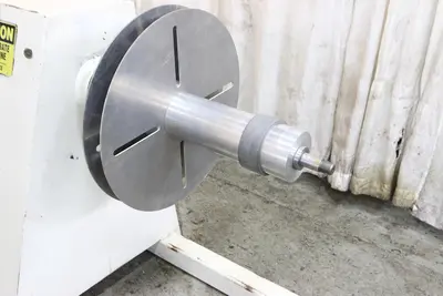 18" X 3-1/2" WALLNER MODEL 4680 PRECISION PACKAGE SLITTING LINE: STOCK #10278