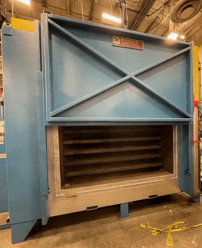 Item# T435 Wisconsin Oven Batch Oven 72″ X 48″ X 48″ 1200F