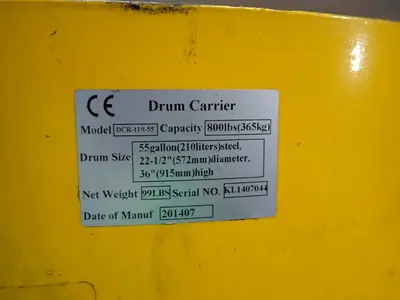 800 Lbs Drum Tilter - Dcr-110-55