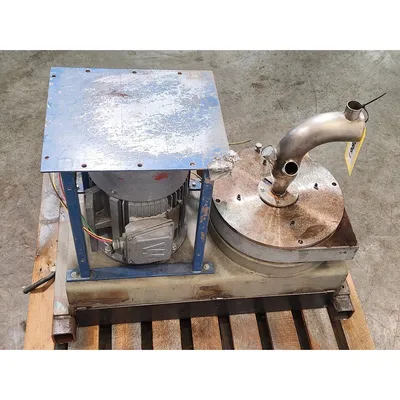 Used 7.5HP Industrial 13" dia. Impact Mill Classifier [PARTS]