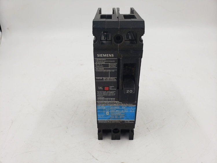Used SIEMENS ED42B020 Circuit Breakers Alabama US | Transamerican Equipment Company #704523
