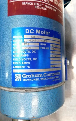 USED GRAHAM CO. 6015