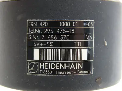 Heidenhain 295 475-18 Rotary Encoder Blind Hollow Shaft Cord ERN 420 1000 01 -03
