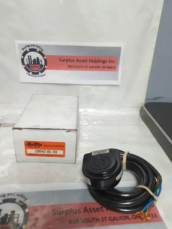 New | in-Stock LINEMASTER 492-SCE Miscellaneous Equipment (Electrical & Power) | Surplus Asset Holdings #1188846