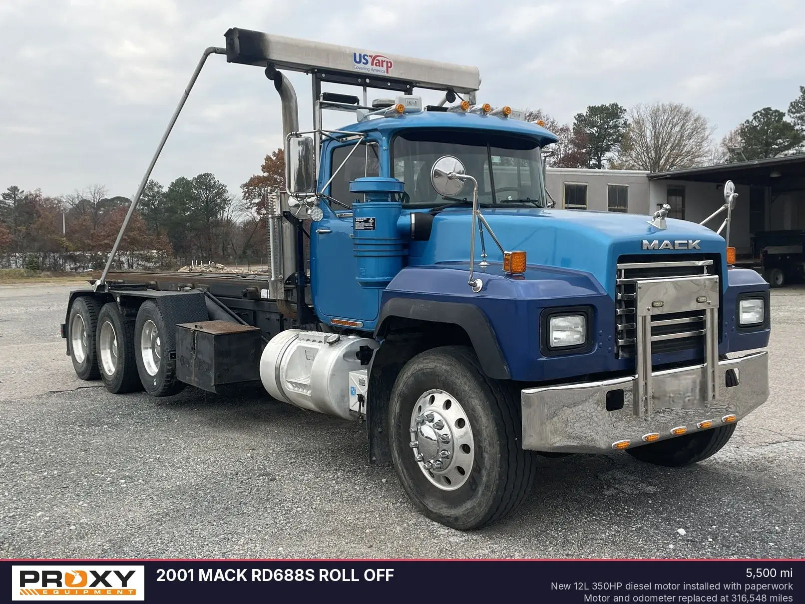 Used 2001 MACK RD688S ROLL OFF Garbage trucks Virginia US | Proxy Equipment #1381225
