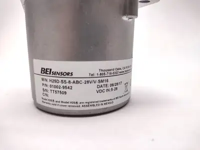 New | in-Stock BEI INCREMENTAL ROTARY OPTICAL ENCODER 01002-9542 Encoders | Maverick Industrial Sales #1117559