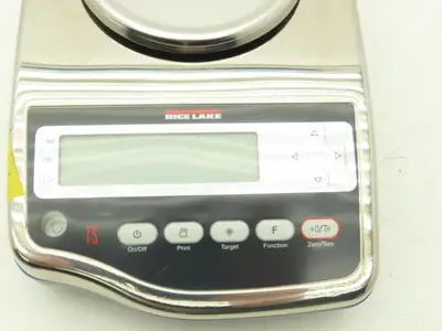 Rice Lake TS-620 Tuning Fork Balance Weigh Scale 620 Grams Stainless Portable