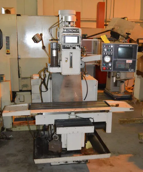 Used MILLTRONICS PARTNER IV Vertical Mills Ohio US | Mohawk Machinery 4 #182289
