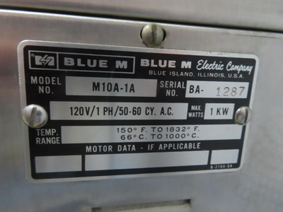 USED Blue M M10A-1A
