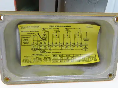 Maxon 1" 760 2 Gas Shut-Off Valve 1"NPT 600psi 120V