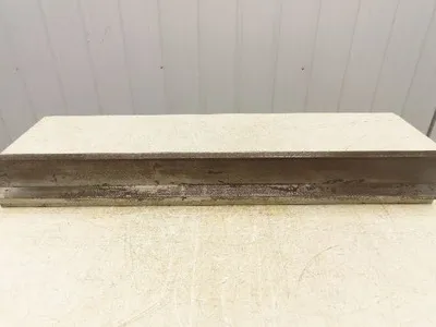 Press Brake Gooseneck Punch Die 35-7/16" Long 90° V 1/4" Finger 3-3/4" H