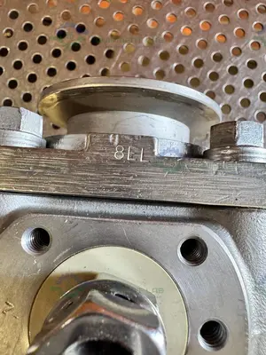 Used A&N CORPORATION A35I STAINLESS STEEL BALL VALVE W/ KF50 VACUUM FITTING Valves/Fittings California US | Equipment Lab #1338200
