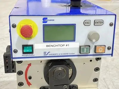 Used Schafer Eccentric Crimping Press MAS229 Wire Crimpers Michigan US | Maverick Industrial Sales #1502485