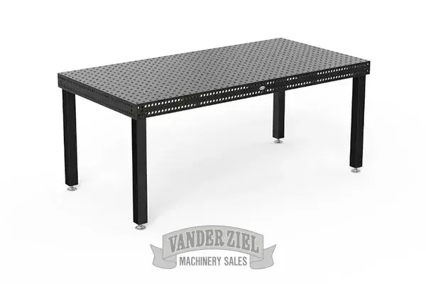 Siegmund 47" x 94" (1200x2400x100mm) Welding Table with Plasma Nitration, 1/2" Series (System 16), Model 4-160030.X7 - NEW