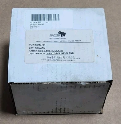 NEW Seal & Cylinder Source,Inc. SCS-3.500