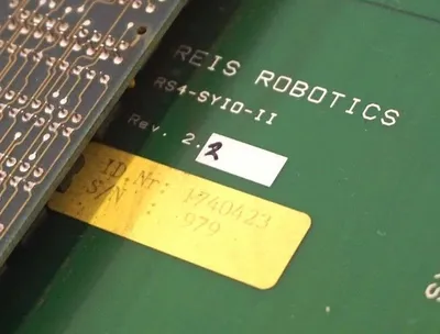 REIS ROBOTICS RS4-SYI0-II MODULE RS4 SYIOII