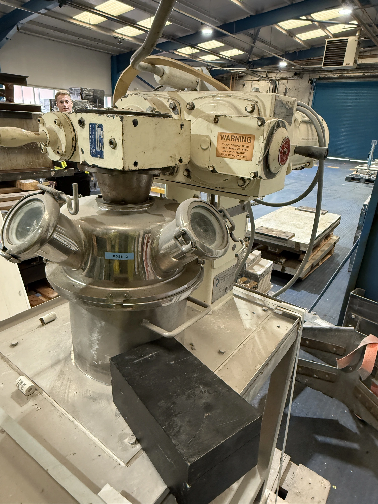 2L Ross S/S  Planatry Vacuum Mixer 0.75 kw LDM 2