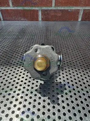USED ITT / GRINNELL 316L STAINLESS STEEL DIAPHRAGM VALVE W/ 1" SANITARY FITTING CF3M