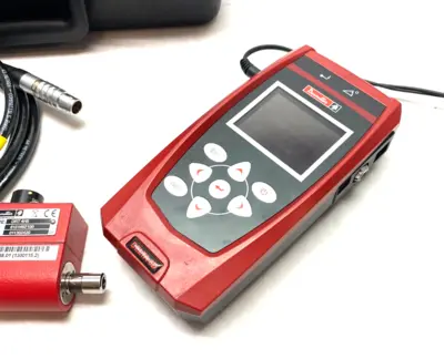 USED DESOUTTER DATA COLLECTOR & ANALYZER W/ DIGITAL ROTARY TORQUE TRANSDUCER