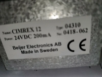 USED BAIJER ELECTRONICS CIMREX12