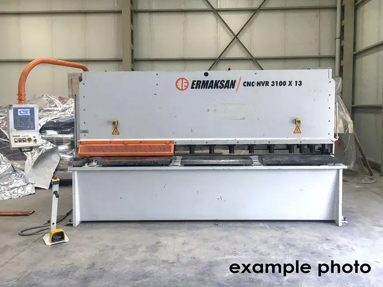 Used ERMAK 3100 X 13 MM CNC Sheet Metal Shears | Apt International N.V #365089