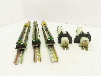Various Terminal Block DIN Rail Connectors Lot of 227