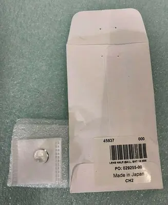 EDMUND LENS HALF BALL BK7 10MM