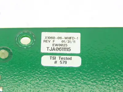 EnerSys X1060-06-WHFD-S Printed Circuit Board PCB LCD Display Push Button Rev F