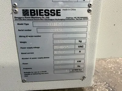 Used 2015 BIESSE SPARK 3.3 Edge Banders Ohio US | HGR 24 #1325943