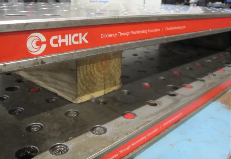 Used Chick WorkHolding Foundation Plate Tables, Floor & Layout Plates | MachineStation #947245