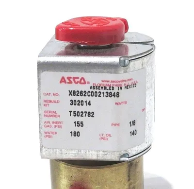 NEW ASC0 X8262C00213848 SOLENOID VALVE MX120