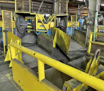 50" x 9.00" x 30,000# Wean Slitting Line