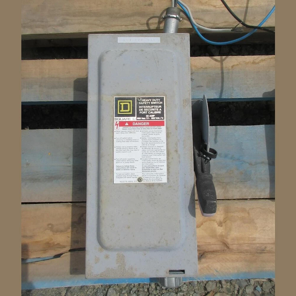 Square D 30 Amp Fusible Disconnect