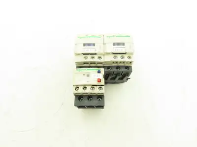 Schneider Electric LC1D09 IEC TeSys Contactor Overload Combination Lot of 3