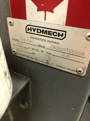 USED 2015 HYD-MECH VW-18