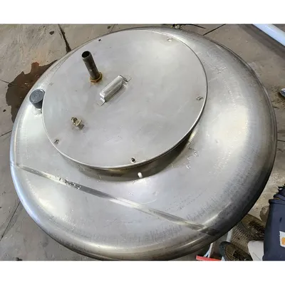 Used 175 Gallon ACE Processing Equipment Co. Stainless Steel Mix Tank