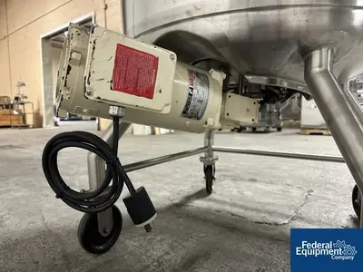 USED Northland 40 Gal Northland Jacketed Receiver Tank, 316 S/S, 55/70#