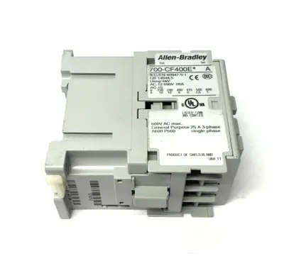 Used Allen-Bradley Ser. A Industrial MCS-CF Control Relay 4 NO 24VDC Relays & Switches Michigan US | Maverick Industrial Sales #1399939