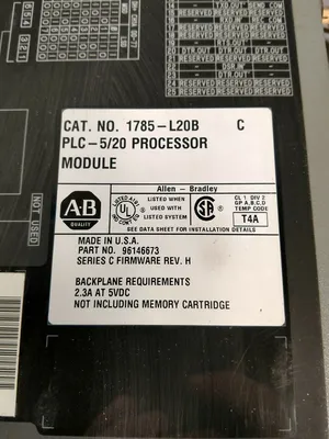 Used Allen-Bradley _UNKNOWN_ PLC Processors South Carolina US | Palmetto Automation #1482871