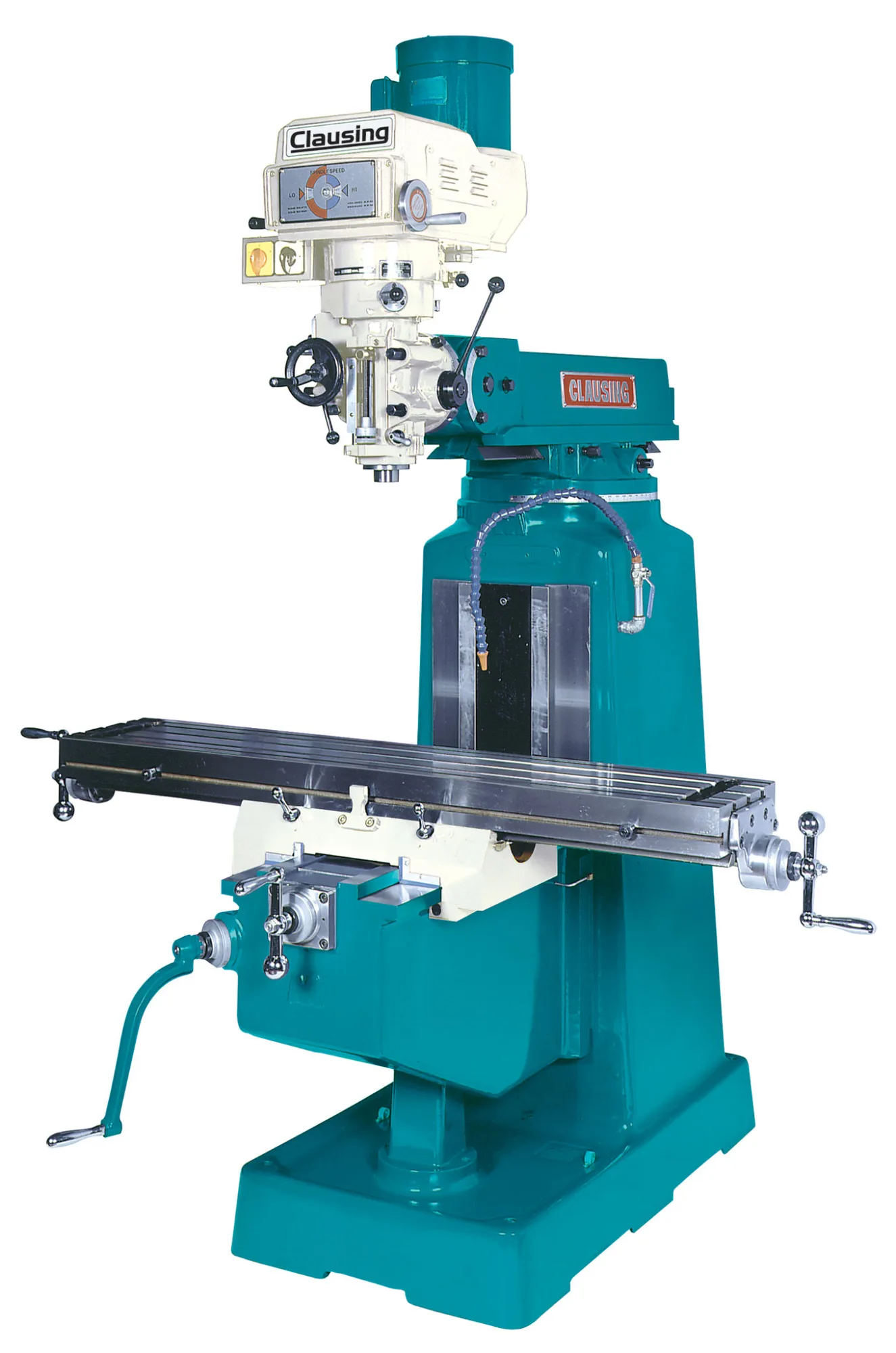 Clausing 3VS Vertical Knee Mill, 10″ x 54″ Table, 3 HP – NEW