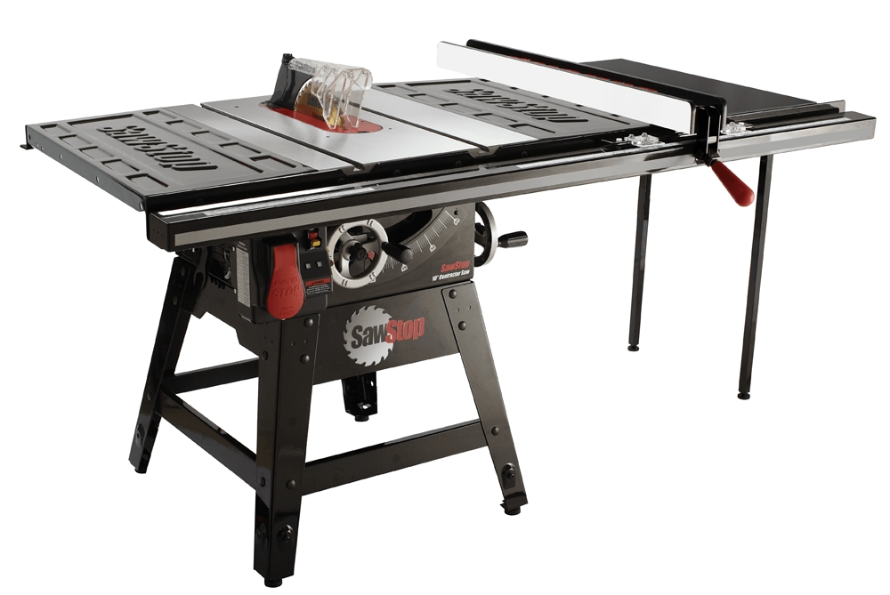 SawStop Contractor 1.75HP, 120V, 60Hz 36" Pro T-Glide Fence System